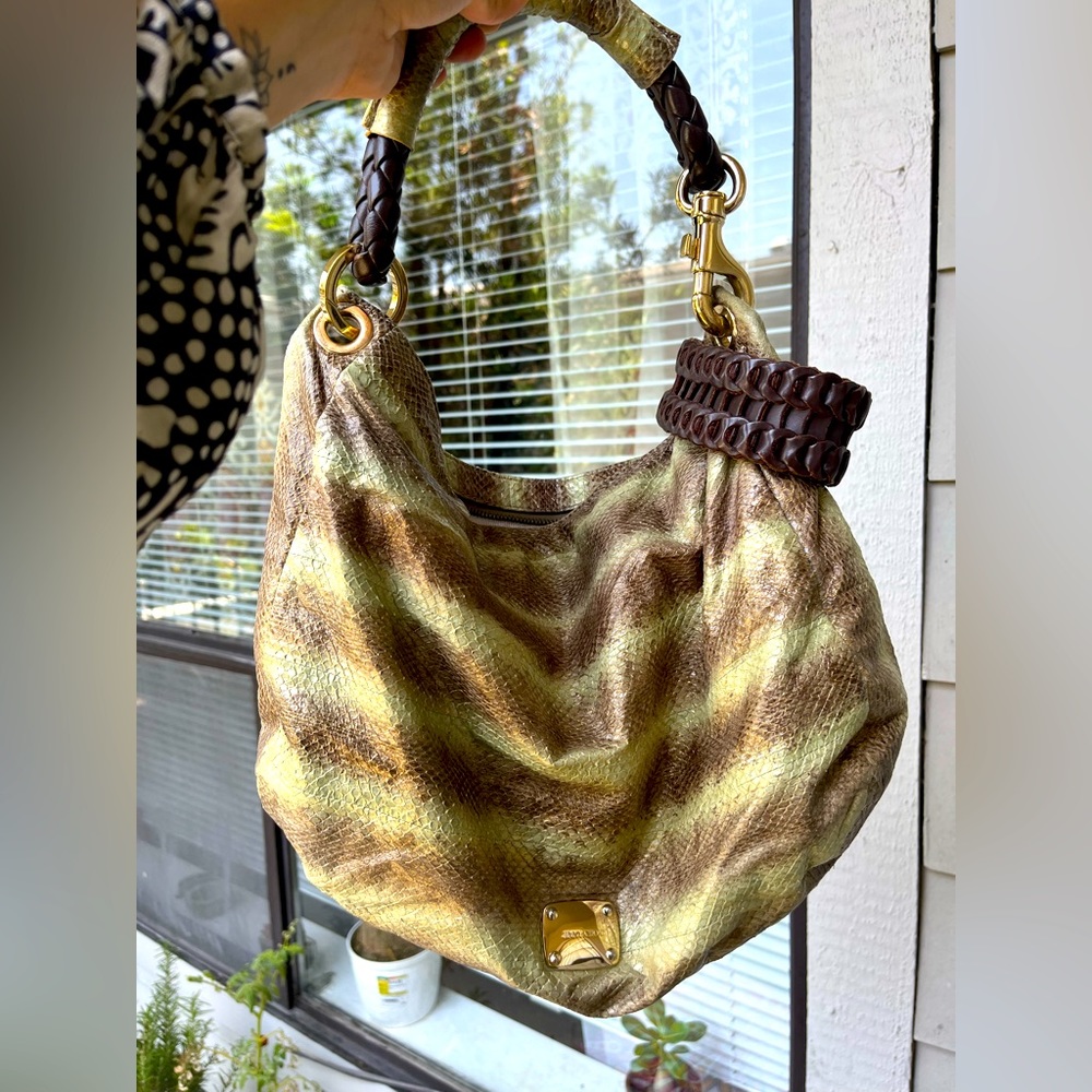 Jimmy Choo Skin Shoulder Bag
